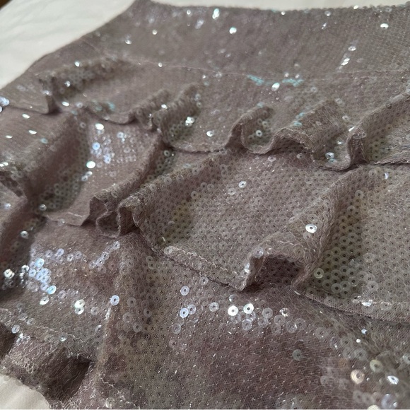 **New** Layered Sequin Mini Flare Skirt size(XXL) - Picture 4 of 8